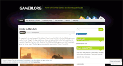 Desktop Screenshot of gameblorg.com